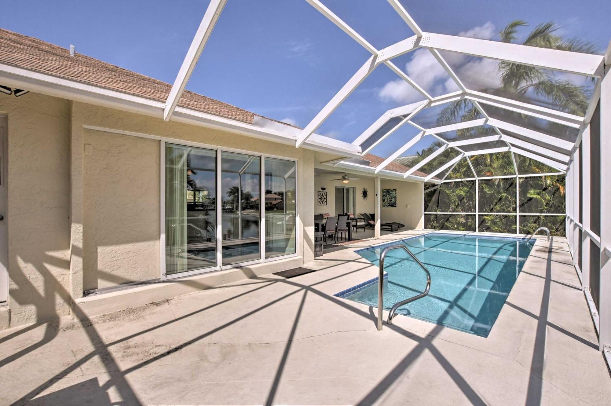 Canalfront Home With Private Saltwater Pool! Marco Island Εξωτερικό φωτογραφία